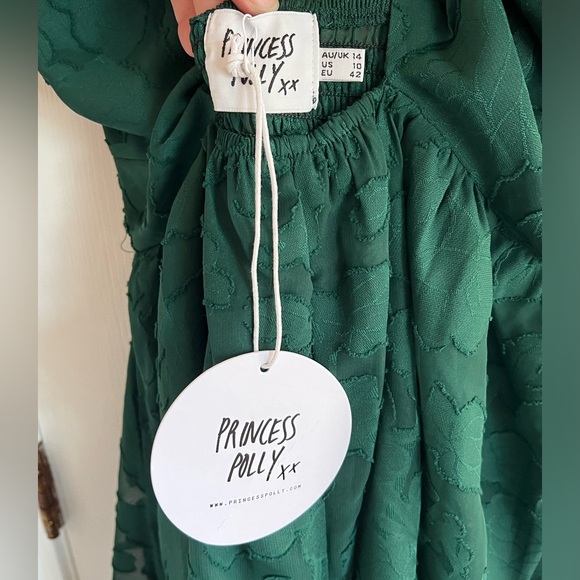 Princess Polly | NWT Emerald Leigh Romper - Picture 6 of 7